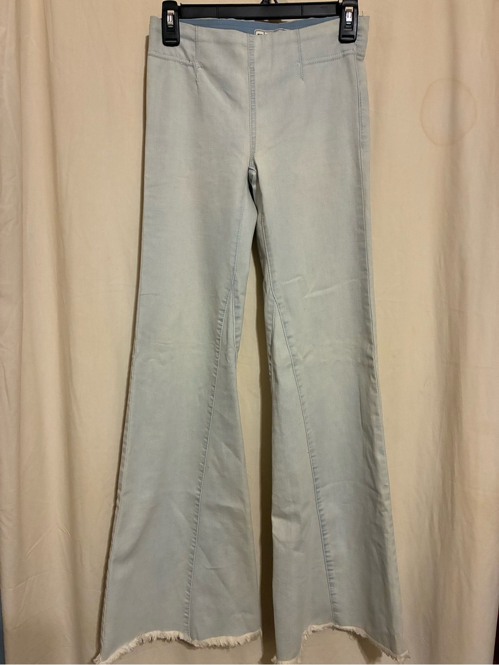 Free People Light Wash Flare Jeans